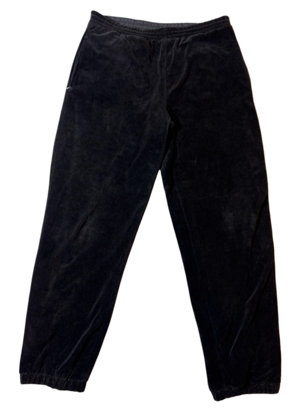 Givenchy Reversible Silk Jogger Pants Black Medium Elastic Waist Vintage